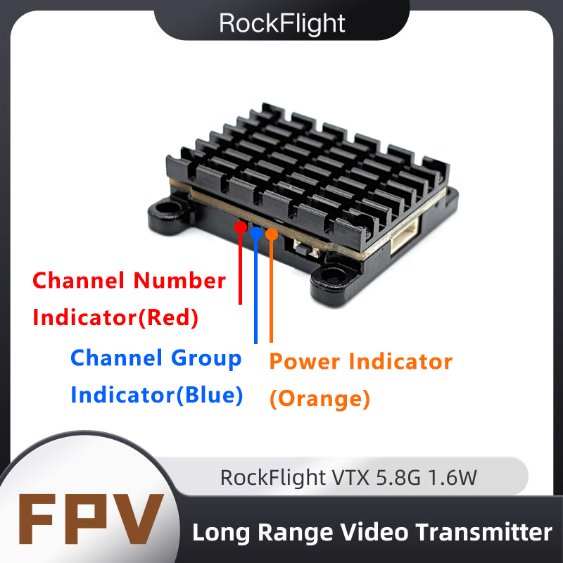 RockFlight TX663 VTX 5.8G 48CH - Fpv Drone Frame recensione e prezzo