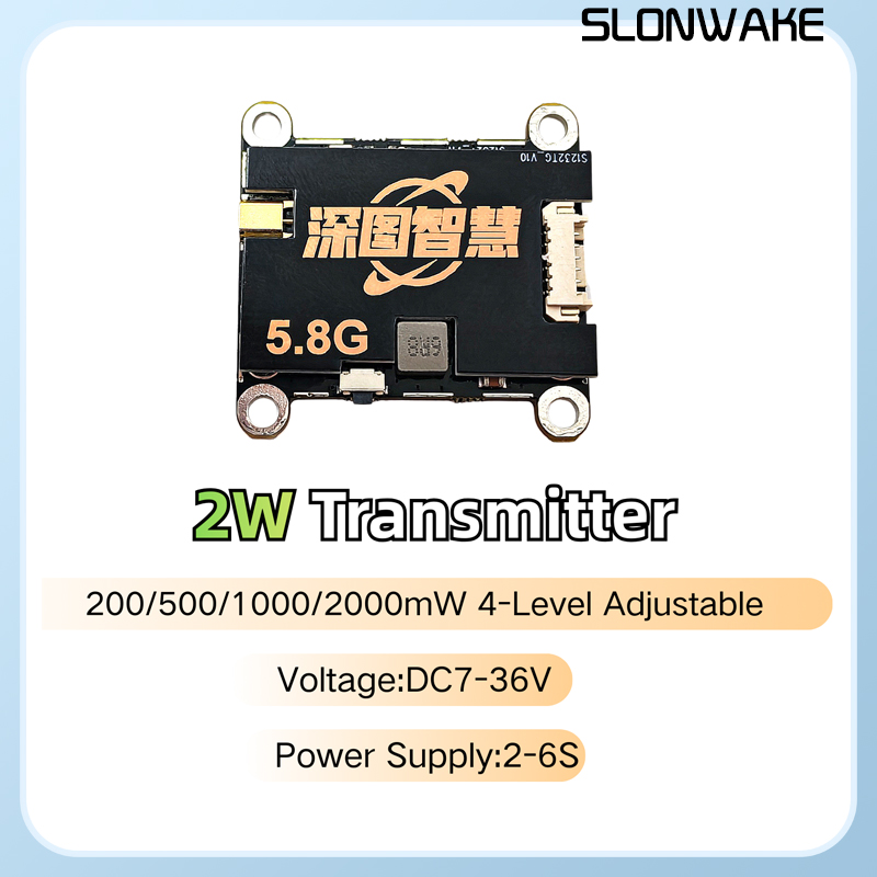 Trasmettitore VTX SLONWAKE 5.8 - Fpv Drone Quadcopter recensione e prezzo
